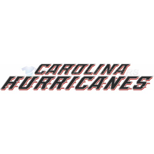 Carolina Hurricanes Iron-on Stickers (Heat Transfers)NO.105